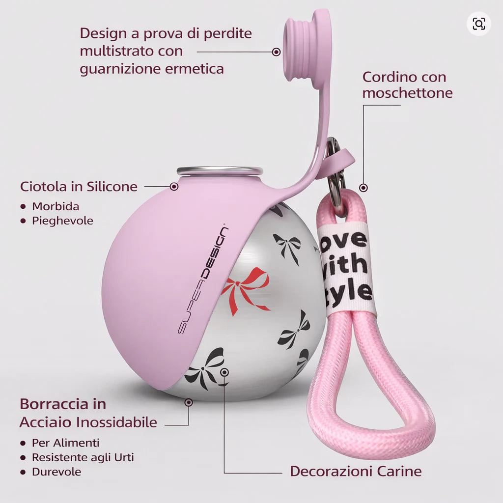 Borraccia 2 in 1